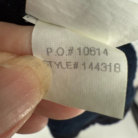 Carbon2Cobalt Henley Shirt Mens L Black Pullover Long Sleeve Casual Button Cuff - Picture 6 of 6